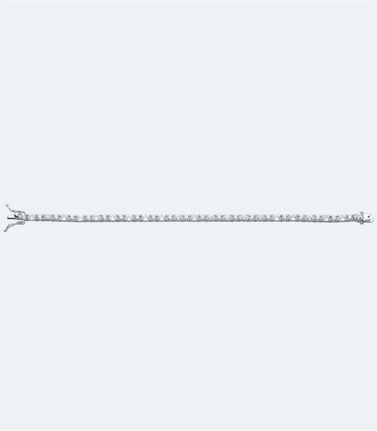 Sterling Silver Cubic Tennis Bracelet - SSBR 283
