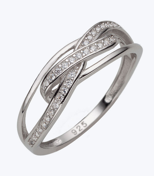 Fancy Infinity CZ Ladies Ring - SSRG 385