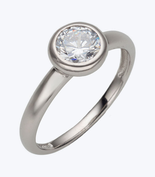 Dress CZ Stone Ladies Ring - SSRG 403