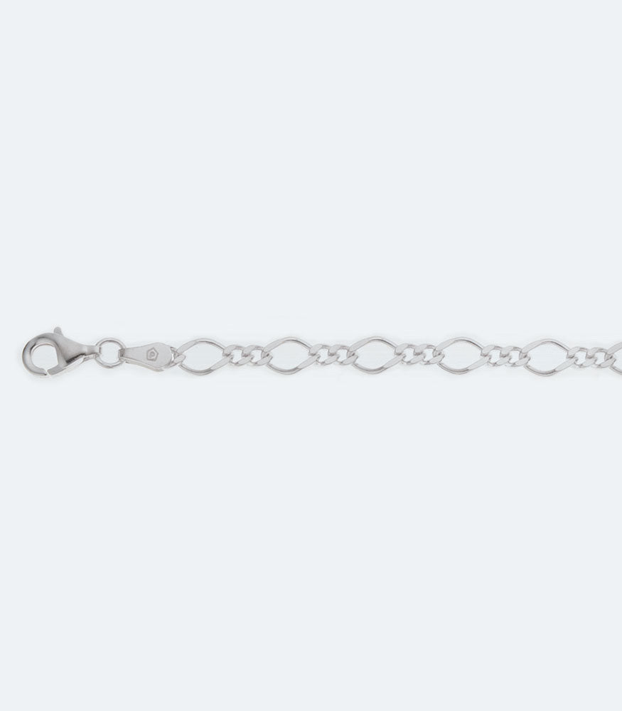 Charm Sterling Silver Bracelet - SSBR 005