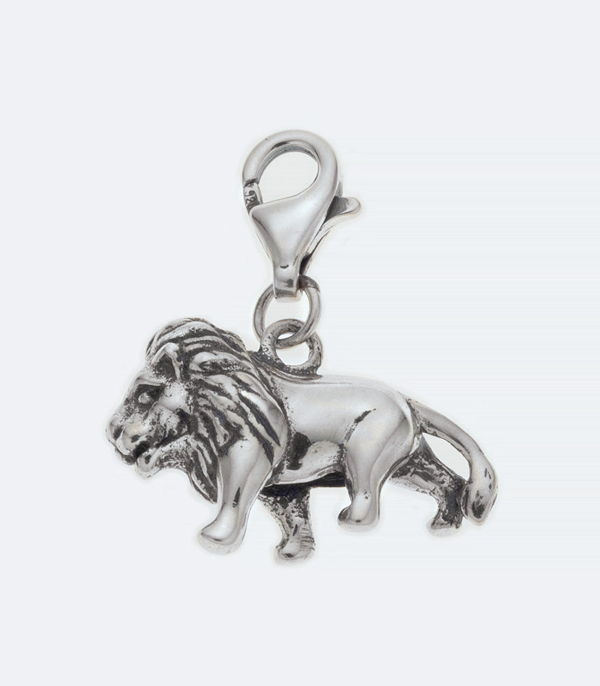 Lion Sterling Silver Charm - SSCM 082