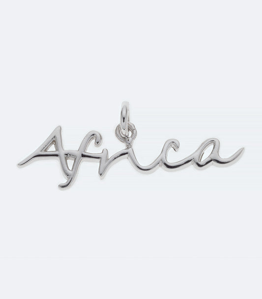 Africa Silver Pendant - 278