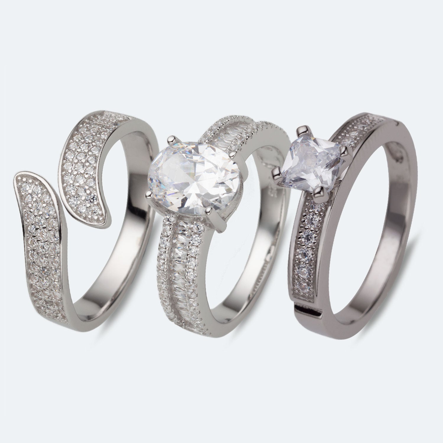 Sterling Silver Fashion Rings