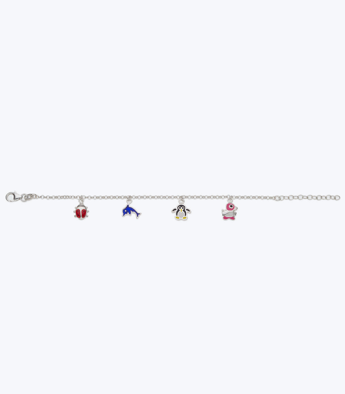 Baby Enamel Animal Charm Bracelet - LMSB 034