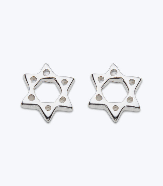 Star of David Stud Earrings - LMSE 019