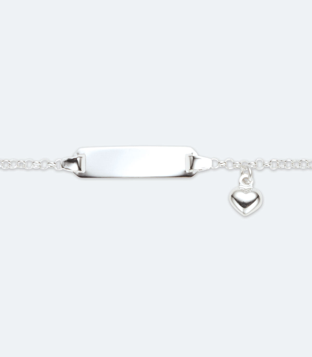 ID and Heart Charm Bracelet - MSBI001