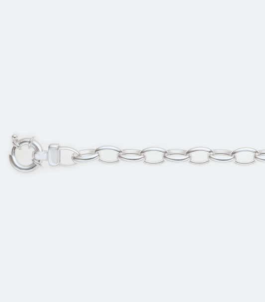 Sterling Silver Bracelet With Signoretti Clasp - SSBR 009