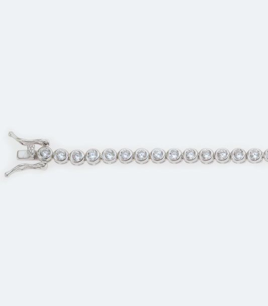 Sterling Silver Tennis Bracelet - SSBR 051