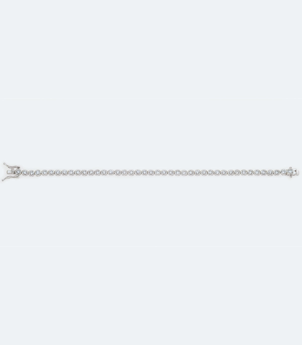 Sterling Silver Tennis Bracelet - SSBR 051