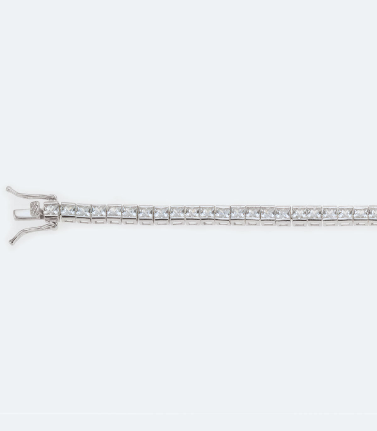 Clear CZ Tennis Bracelet - SSBR 056