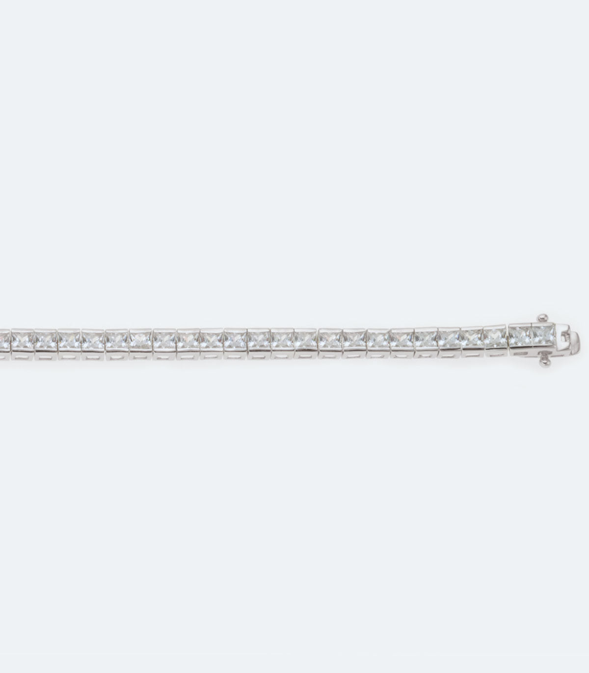 Clear CZ Tennis Bracelet - SSBR 056