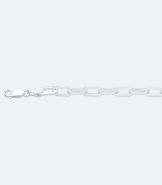 Fancy Rectangular Link Bracelet - SSBR 264