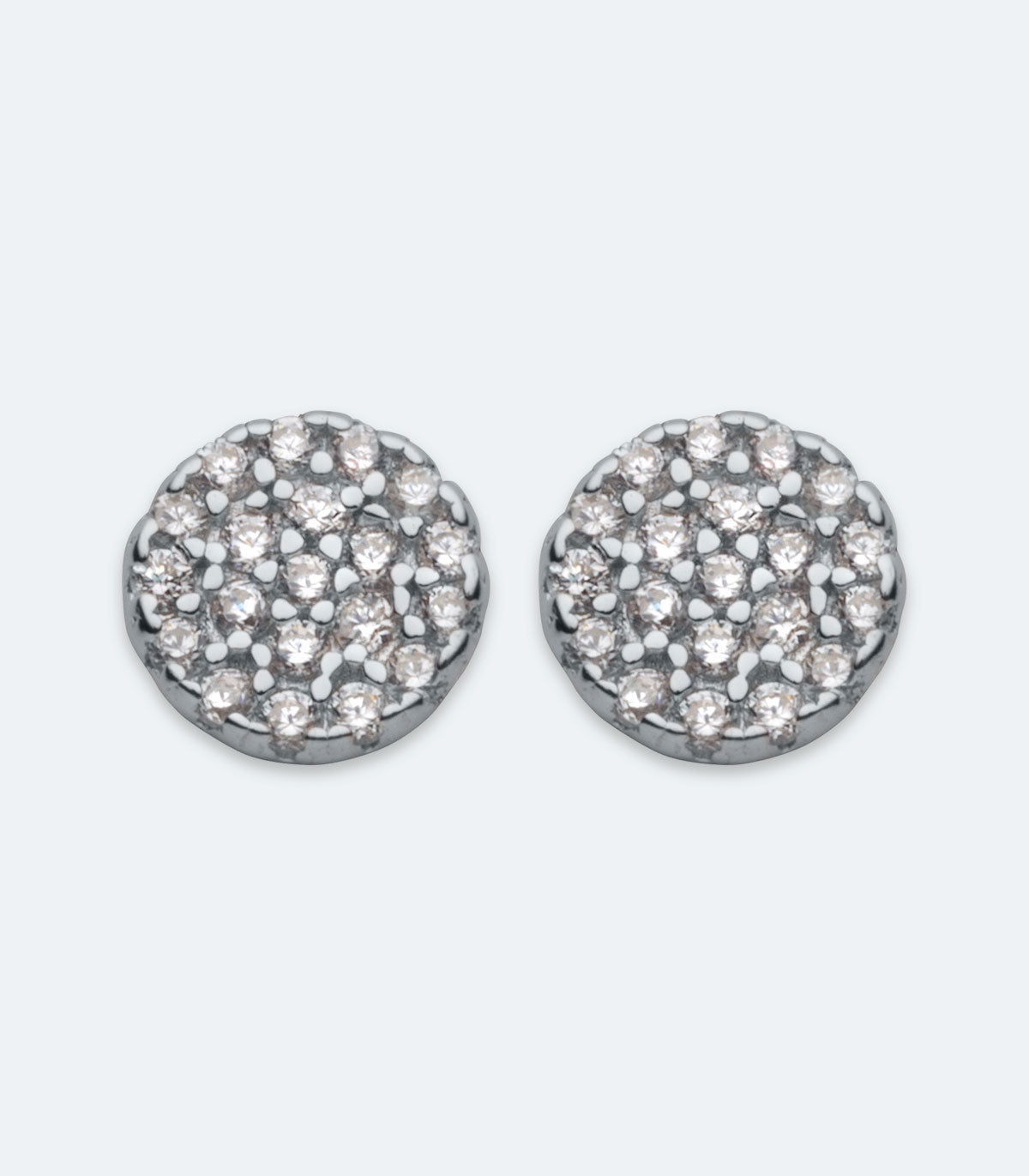 Cubic Zirconia Stud Earrings - SSER 326