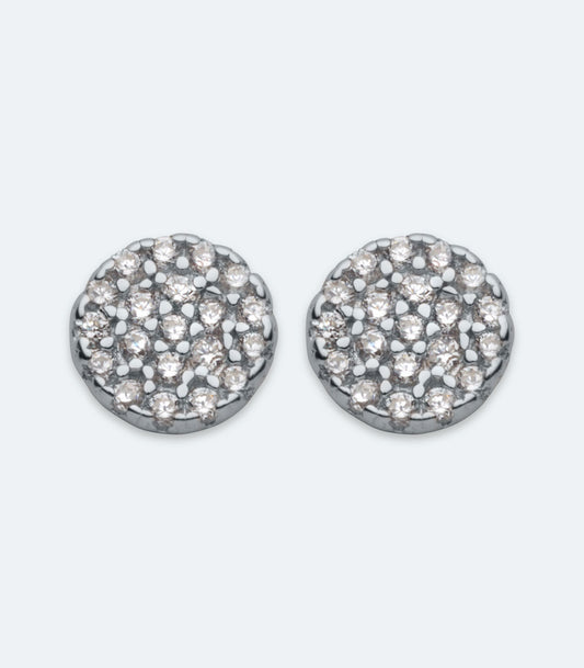 Cubic Zirconia Stud Earrings - SSER 326