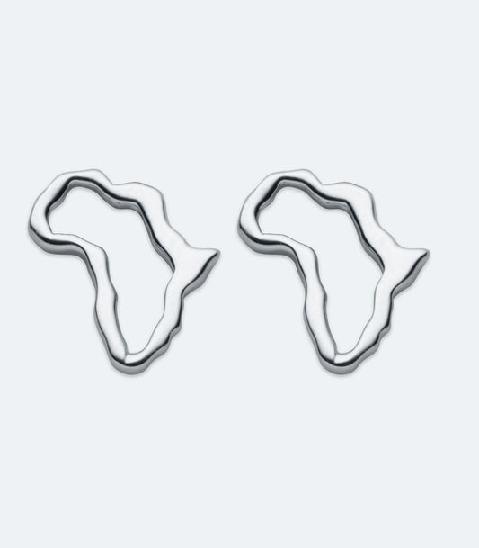 Sterling Silver Africa Earrings - SSER 454