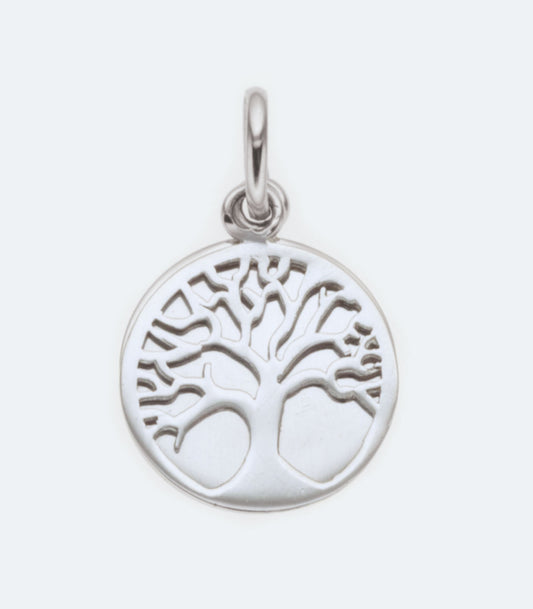 Plain Tree of Life and Disc Pendant - SSPD 206