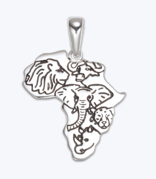 Africa Big Five Pendant - SSPD 306