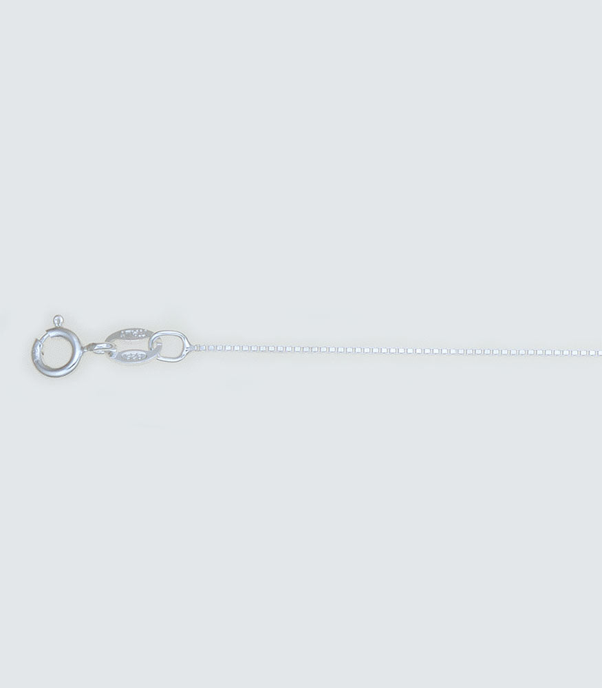 Box 012 Sterling Silver Chain - 0.69mm