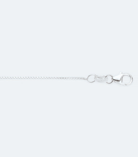 Baby Box Sterling Silver Chain - 0.89mm