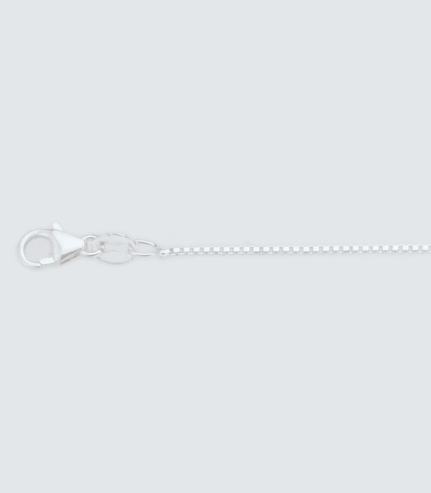 Box Sterling Silver Chain - 1.01mm - BOX 019