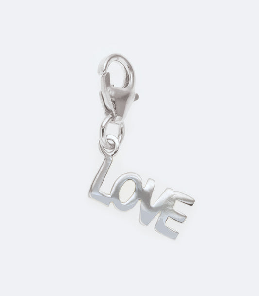 Love Sterling Silver Charm