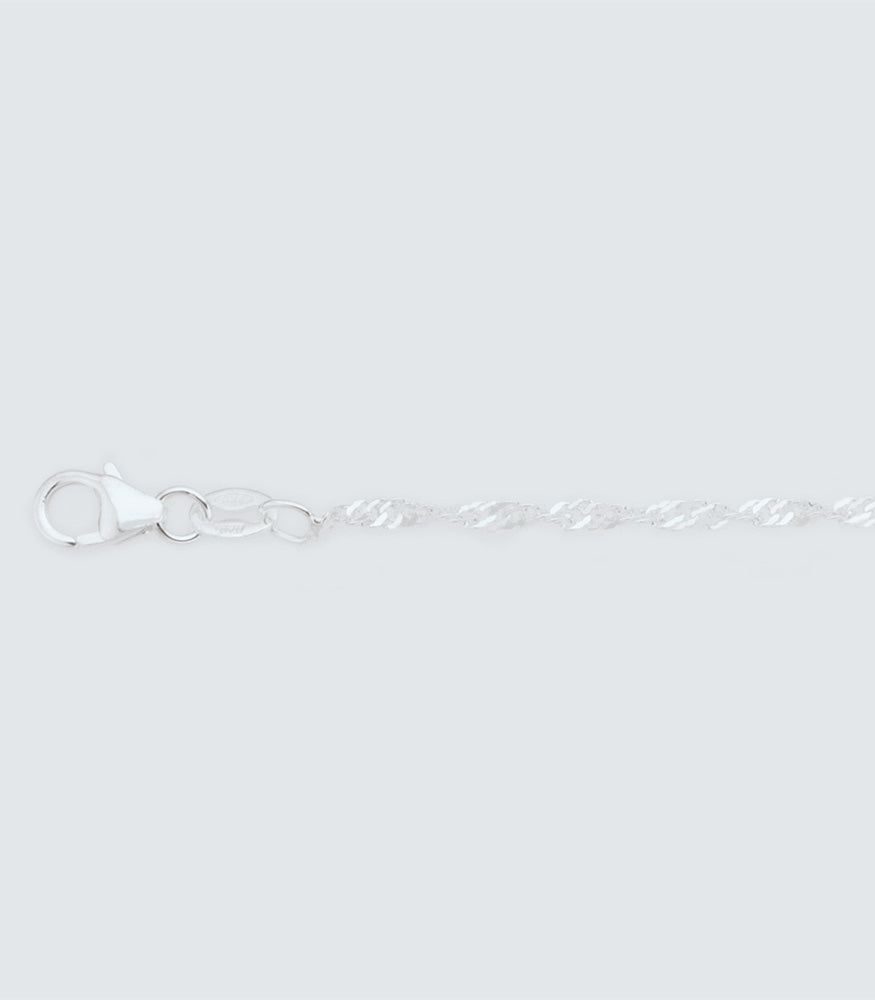 Singapore 030 Sterling Silver Chain - 1.83mm