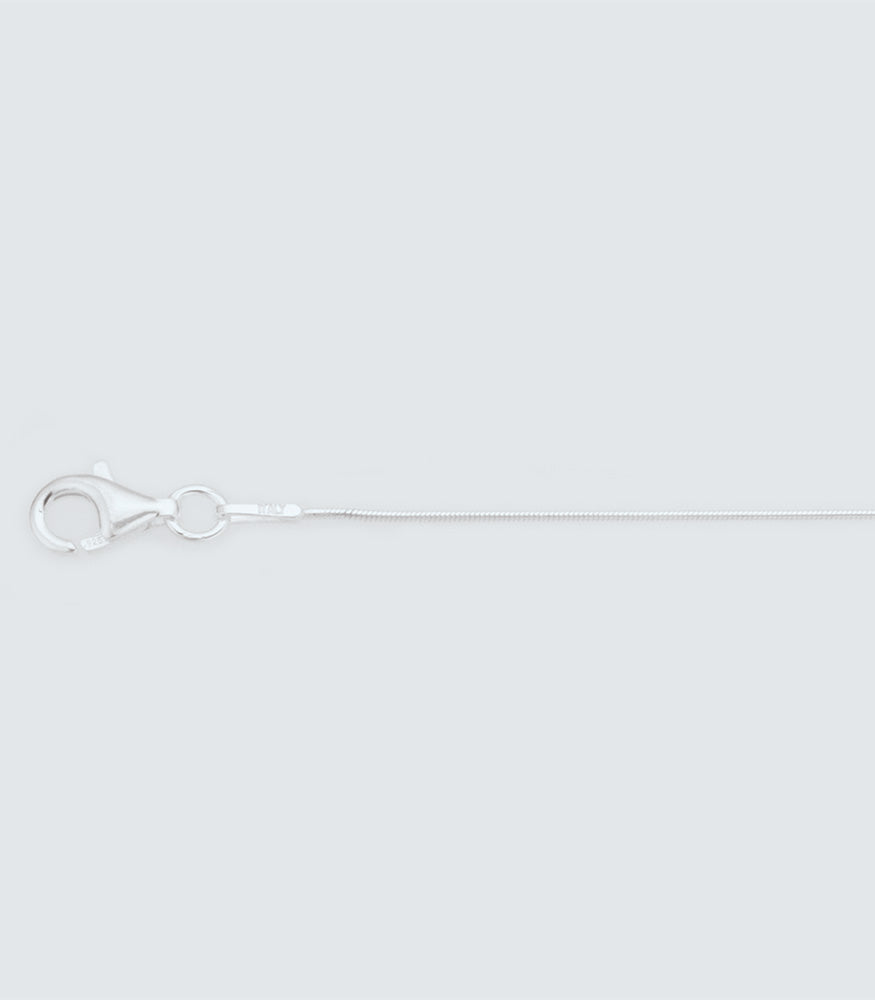 Snake 010 Sterling Silver Chain - 0.70mm