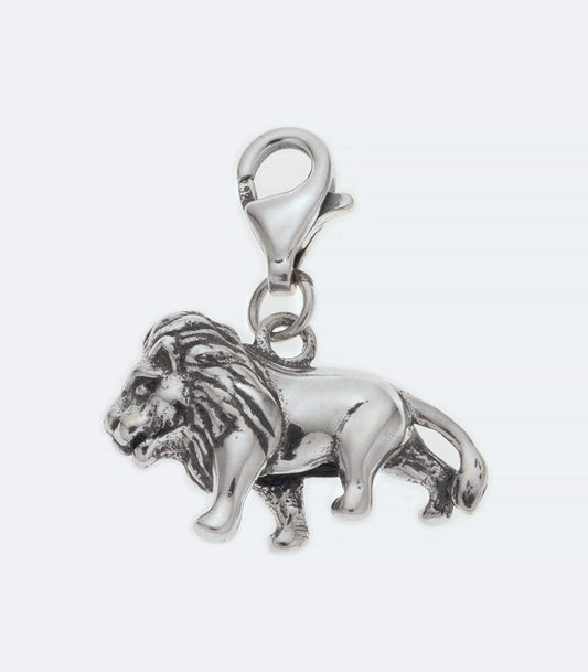 Lion Sterling Silver Charm
