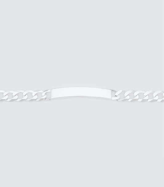 Curb Link 012 Sterling Silver ID Bracelet