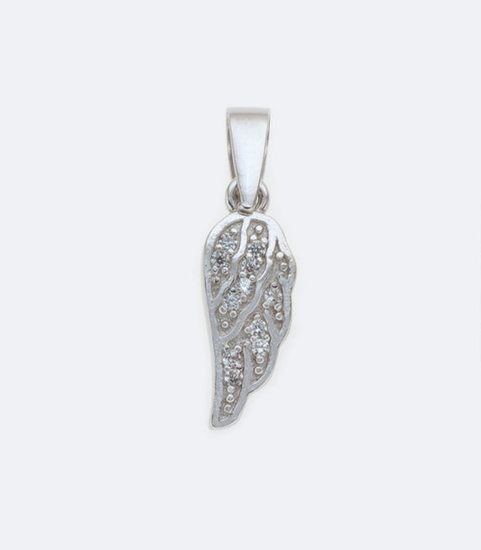 CZ WING PENDANT