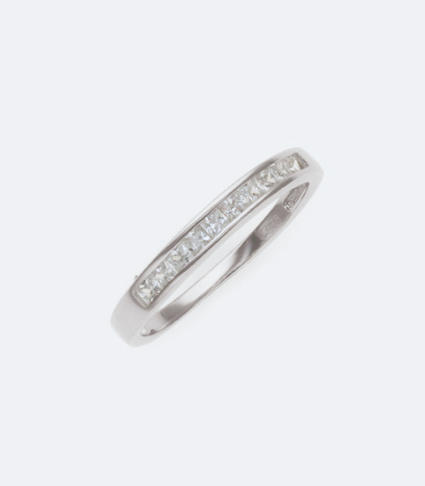 Fancy - Eternity 050 Sterling Silver Ring