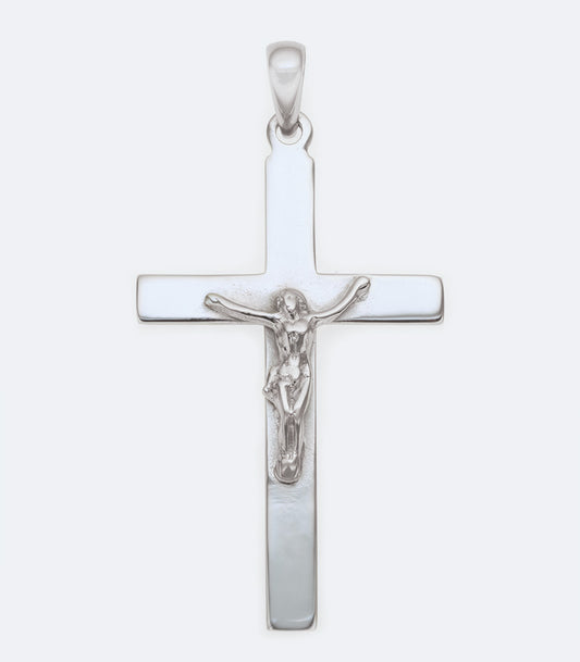 Crucifix 107 Sterling Silver Pendant