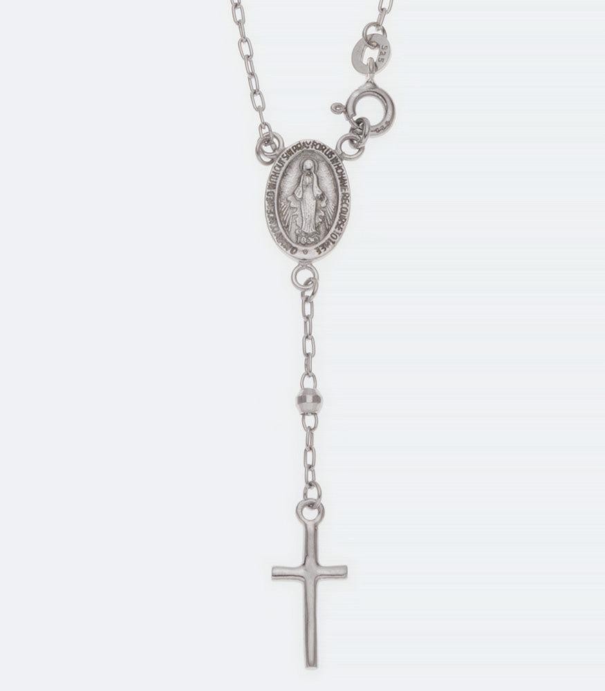 Rosary Silver Bracelet - 137